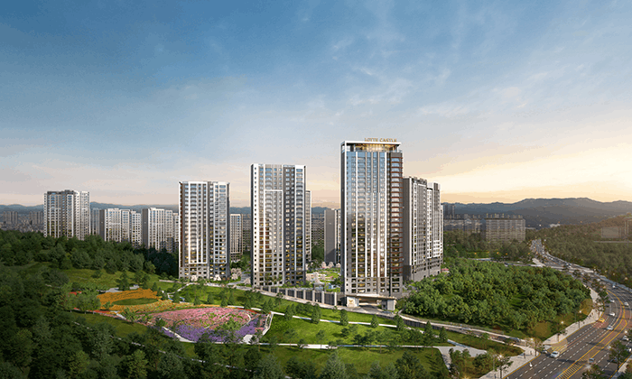 중앙공원 롯데캐슬 시그니처 1BL